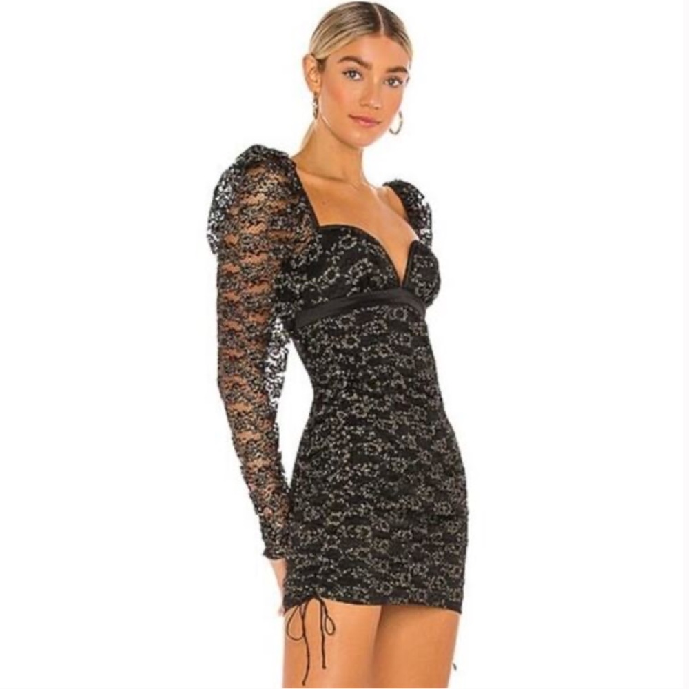 For Love & Lemons Free People
Lace Mini Dress